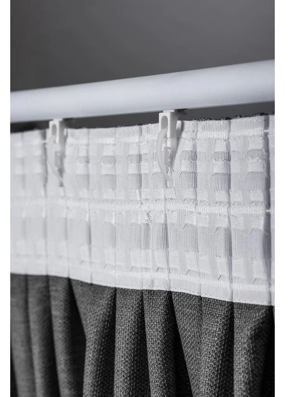 Шторы с льняной структурой Elegant 2шт. 2,5м х от 2,5м до 3м HYGG (370367464)