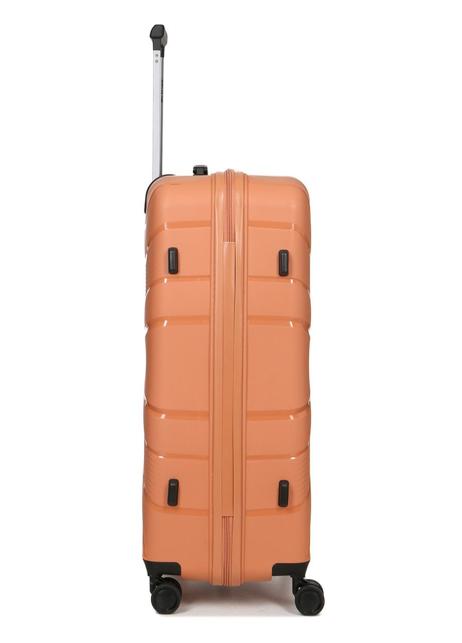 Валіза велика L поліпропілен оранж 74х49х29см/95л/3.9кг/ 288 WORLDLINE (324802414)