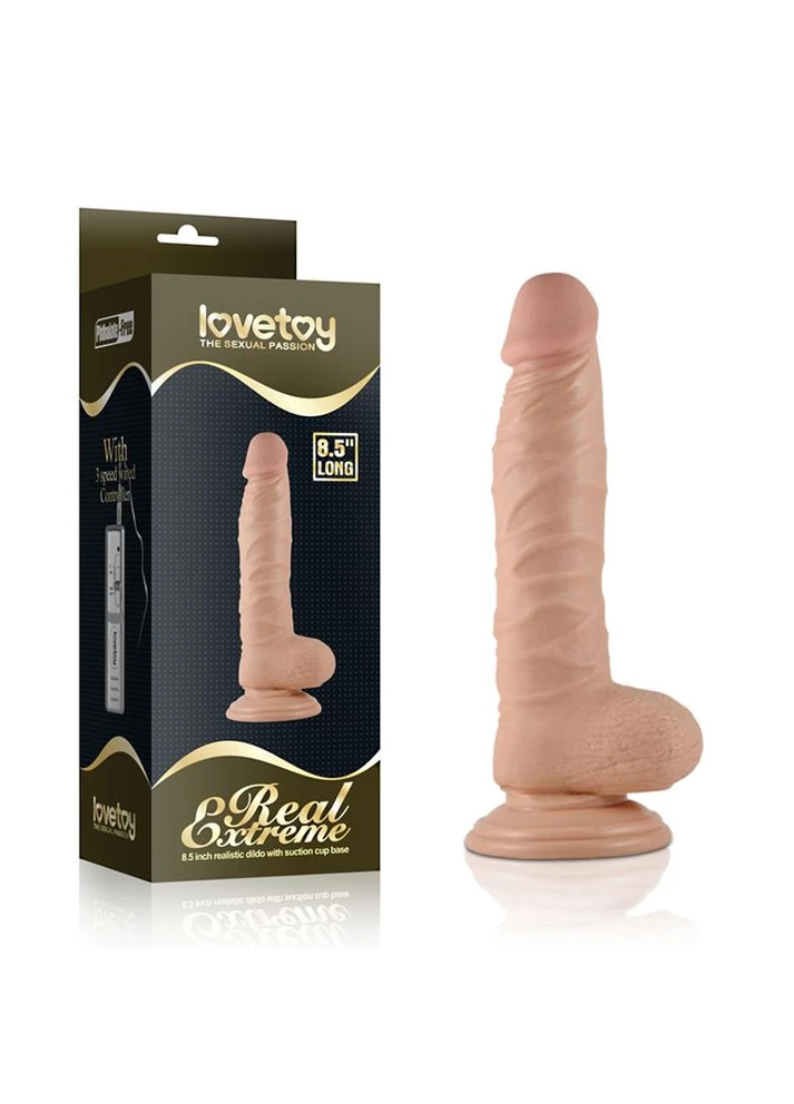Фаллоимитатор Real Extreme Dildo 8.5 - CherryLove Lovetoy (329153099)