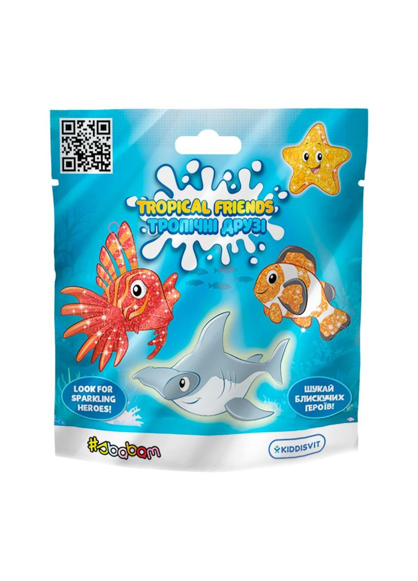 Стретч-игрушка в виде животного серии "Желейна" – ТРОПИЧЕСКИЕ ДРУЗЬЯ (в диспл.) sbabam (322593029)