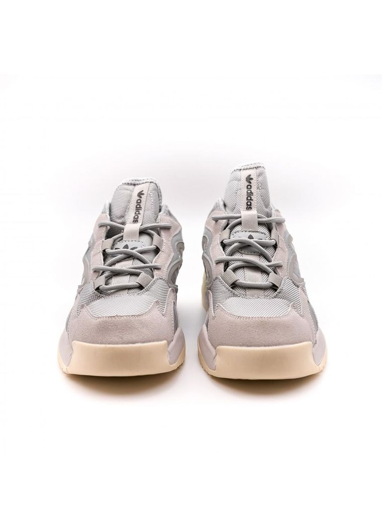 КРОСІВКИ ЖІНОЧІ ADIDAS STREETBALL II GREY BEIGE АДІДАС No Brand сірі демісезони (369391016)