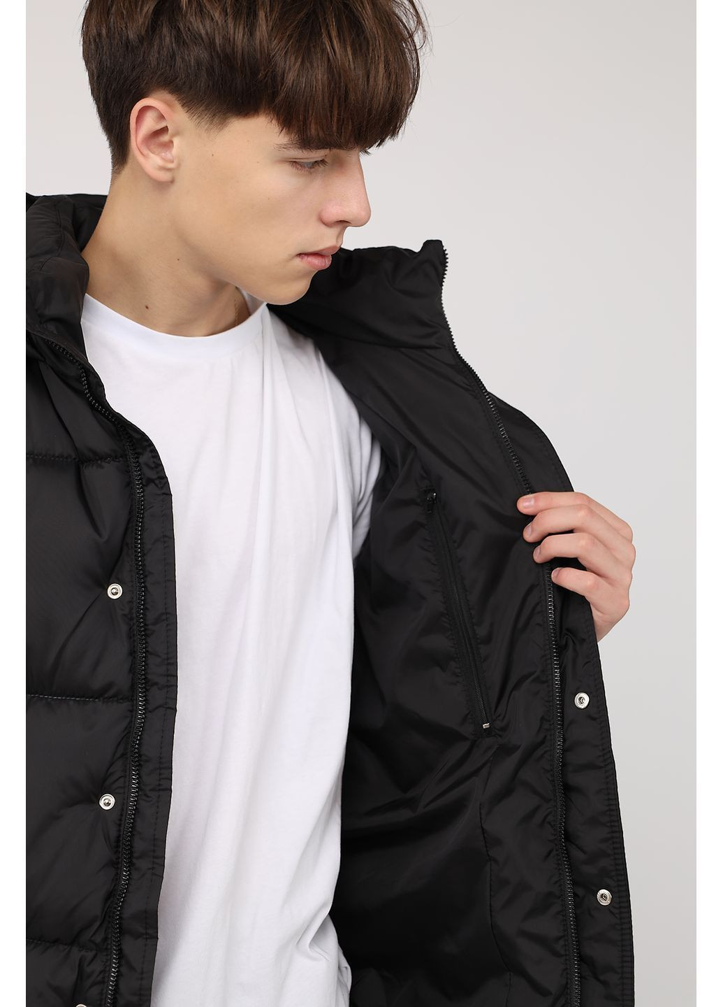 Жилет утепленный мужской цвет черный CB-00286422 Yuki (365711259)