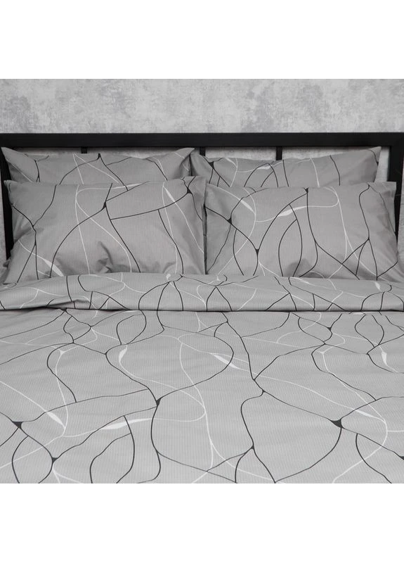Комплект постельного белья Бязь Gold Люкс King Size 220x240 наволочки 2х50х70 (MS-820014316) Moon&Star Line Art (400230062)