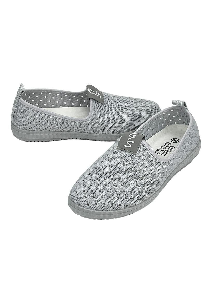 Жіночі мокасини сітка SEMI сірі 5260-1 Gipanis (277923379)