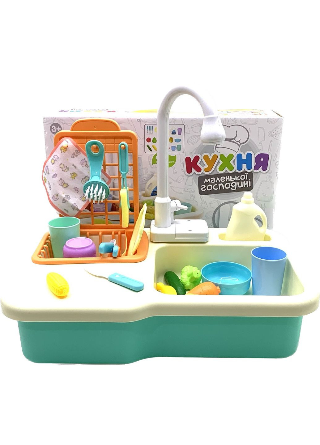 Кухня дитяча 20 предметів розмір 52*26*72 см (WD-R25) Limo Toy (301422012)