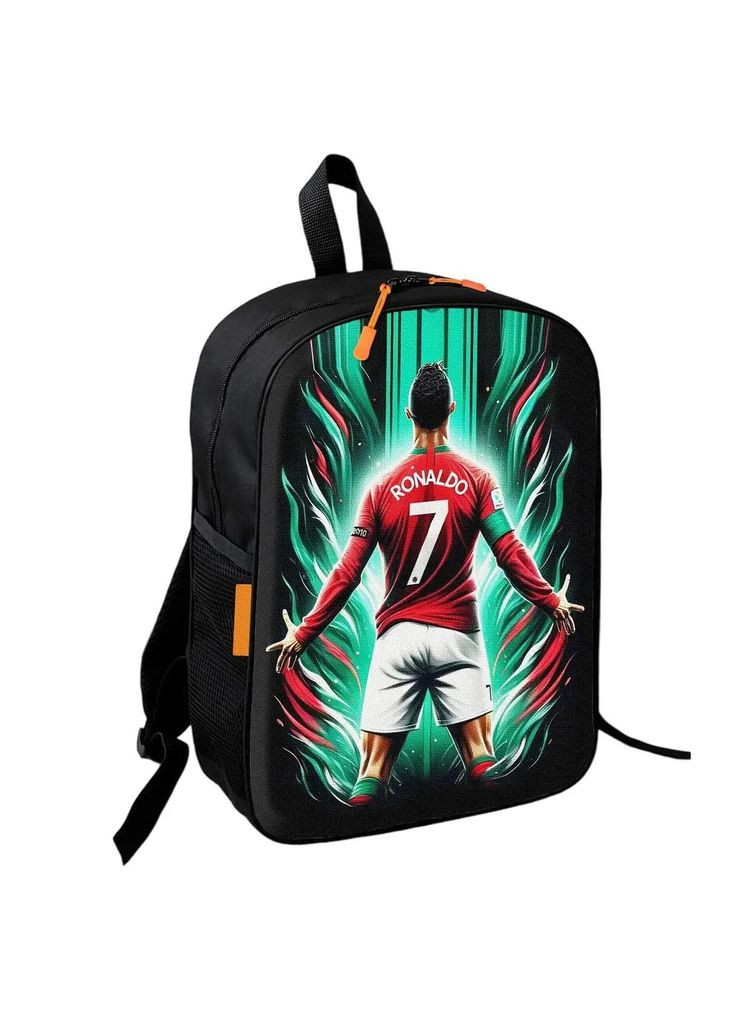 Рюкзак шкільний дитячий спортивний Кріштіану Роналду 36х27 см підлітковий для хлопчика футболіста (4076) (1576146) Brand (373263230)
