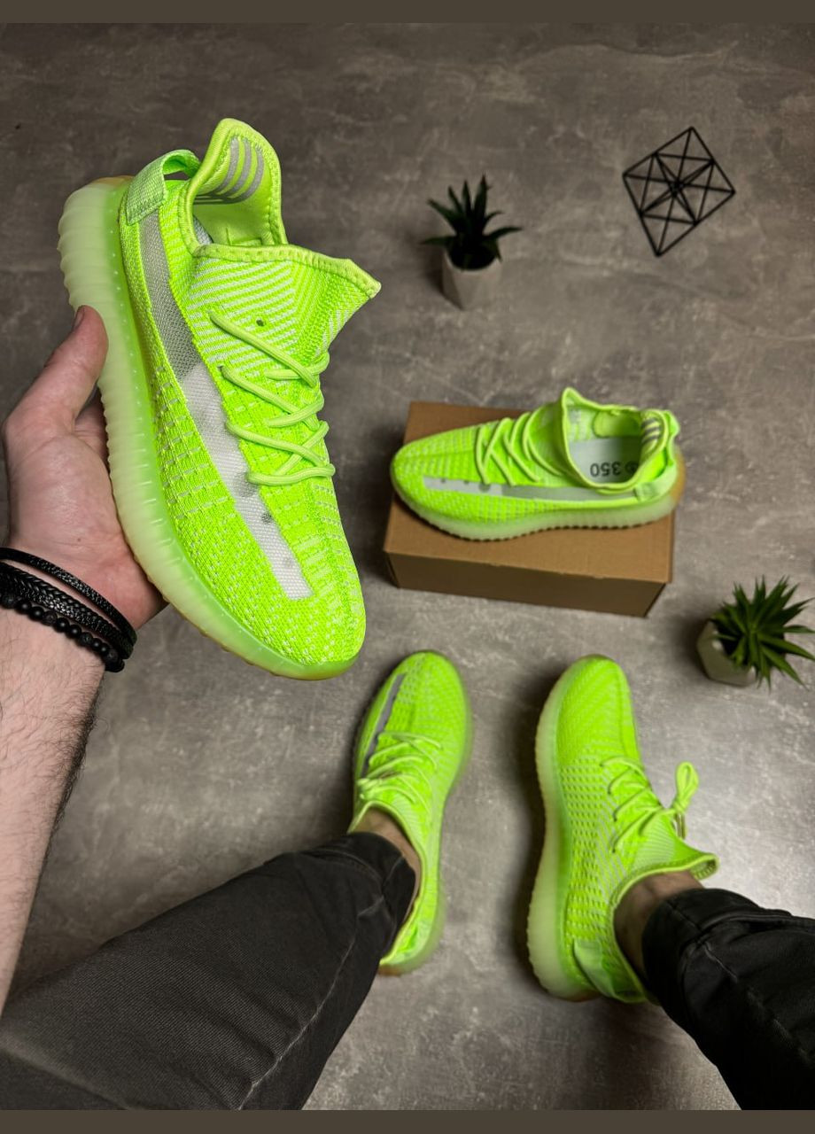 Салатові Літні кросівки чоловічі Stilli Yeezy Boost 350