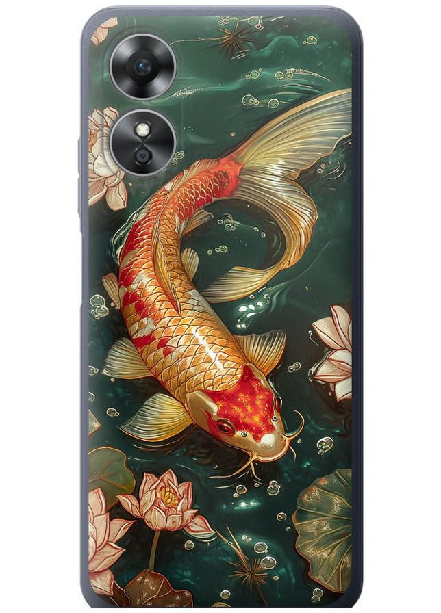 Силіконовий чохол 'Мелодія Лотоса' для Endorphone Oppo A17 (291124861)