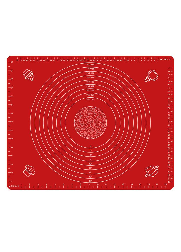 Коврик для раскатывания теста 40х50 см силикон Okyanus Коврик для раскатывания теста 40х50 см силикон (315050292)