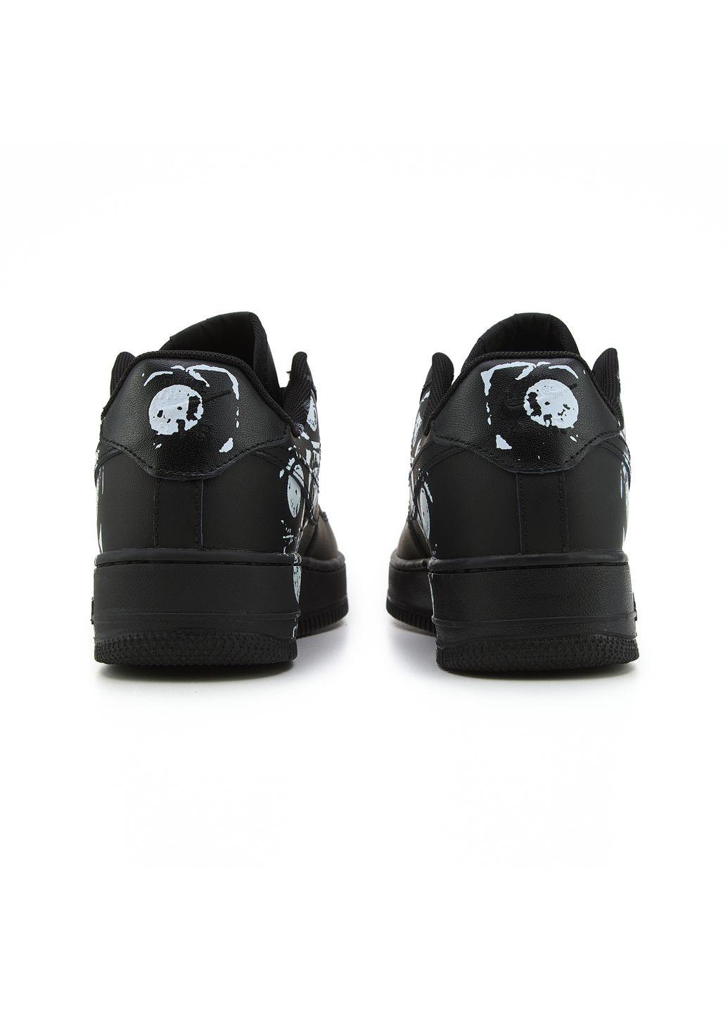 Черные демисезонные кроссовки мужские nike air force 1 low х comme des garçons supreme black найк аир форс 1 премиум No Brand