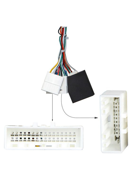 Адаптер штатного усилителя Smart ForTwo 451 452 2003-2017 CAN-BUS (7130) Смарт 7 шт. Feeldo (352011663)