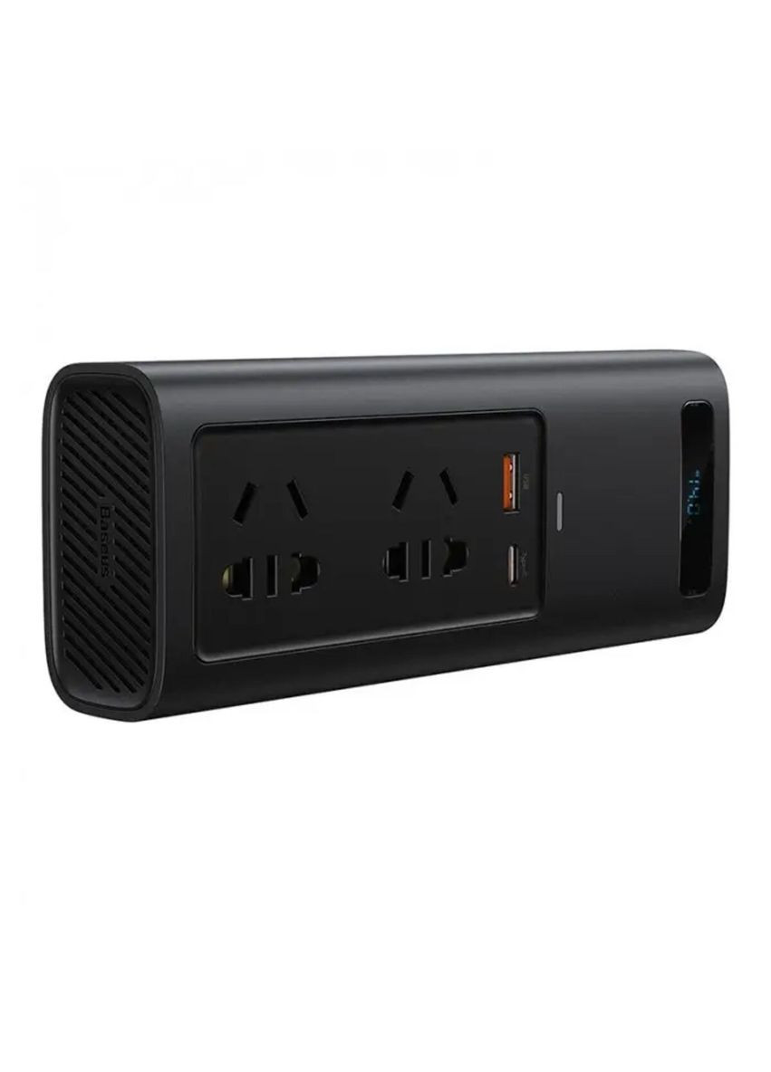 Автомобільний інвертор In-car Inverter 150W (220V CN/EU) Black Baseus (340278397)