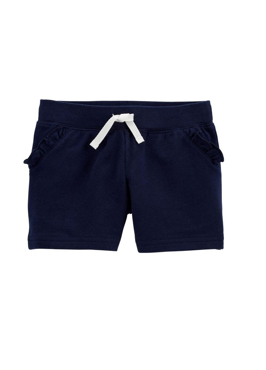 Шорти однотонні сині на дівчинку carters No Brand (324806272)