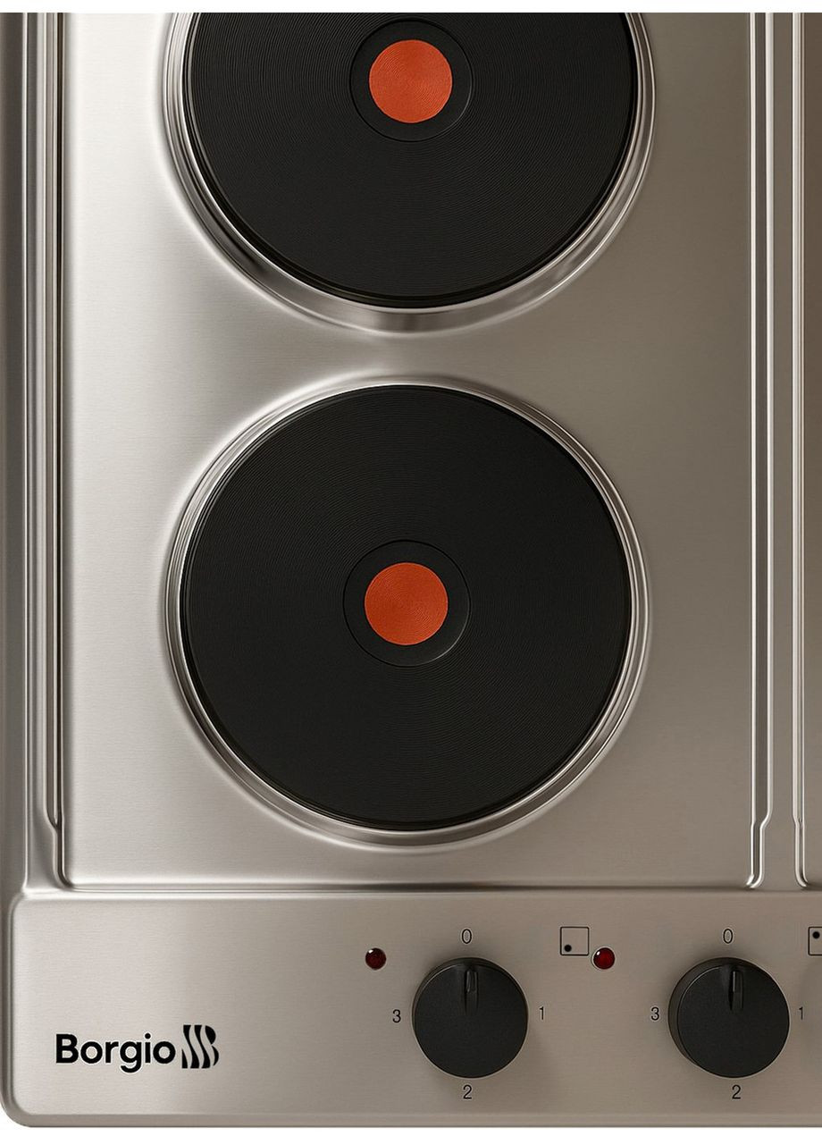 Варильна поверхня електрична 6850-04R Inox BORGIO (372458706)