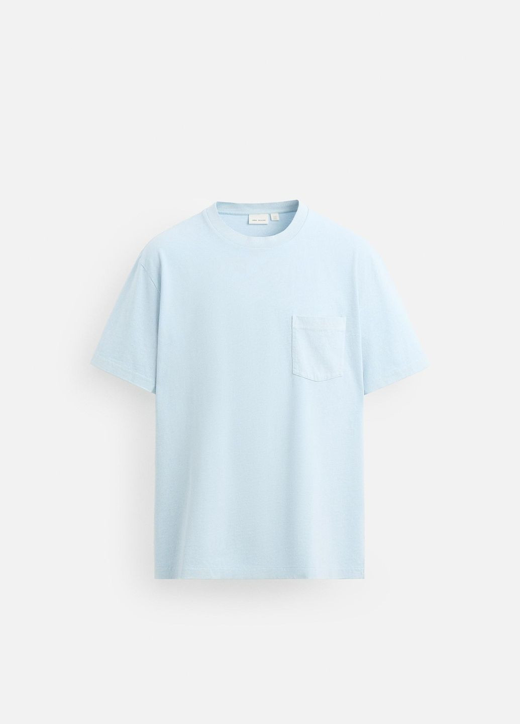 Світло-блакитна футболка Zara