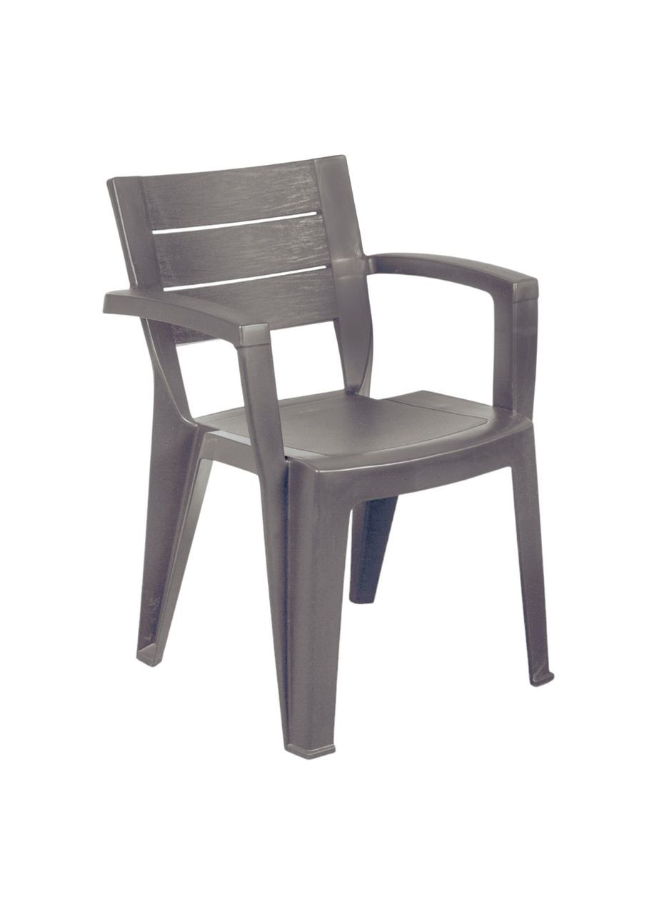 Стул садовый пластиковый EMMA, бежево-серый Bica (329407768)