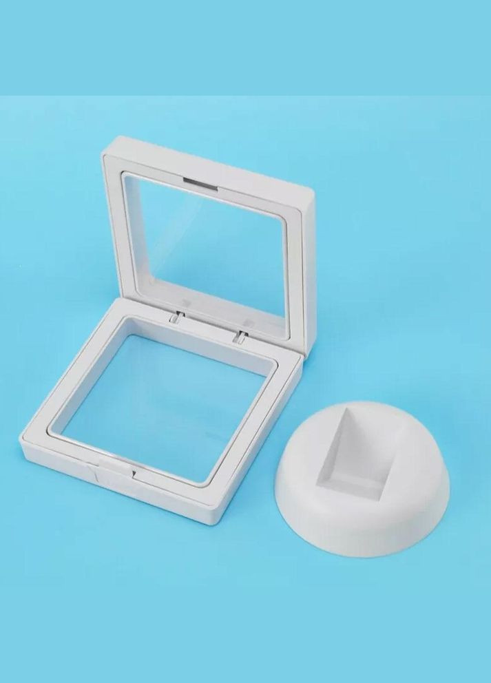 Рамка для предметов и фотографий 11 см белая (AH0033_3) No Brand (315922542)