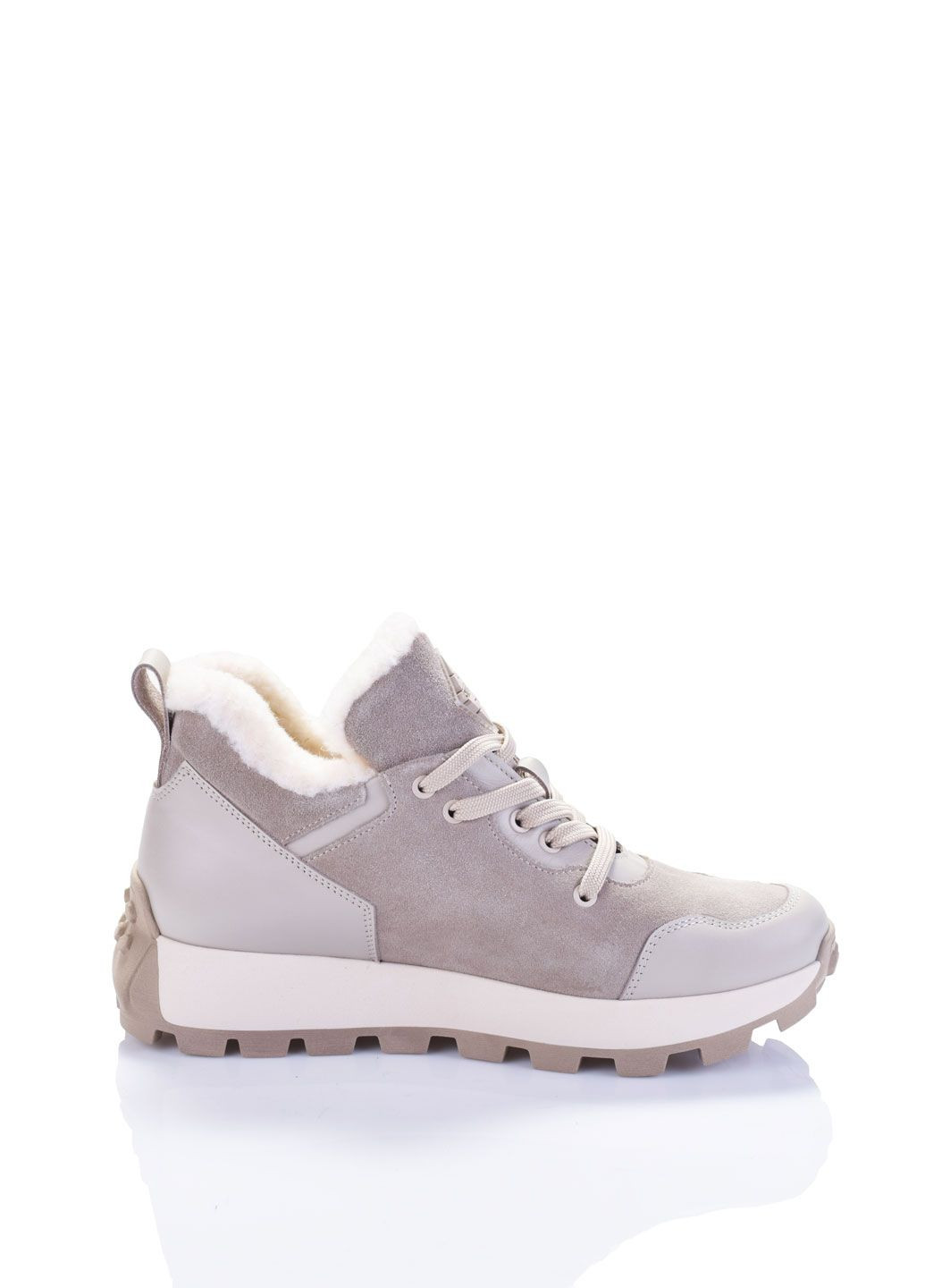 Кроссовки Marco Piero бежевые зима (311665974)