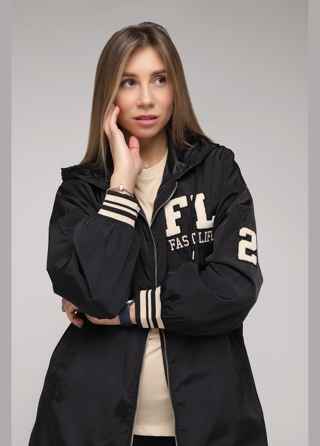 Ветровка женская T25-8111 Levure (315986179}