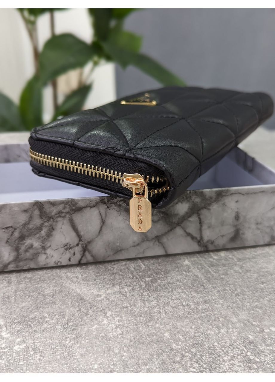 Кошелек Prada большой черный No Brand (366725734)