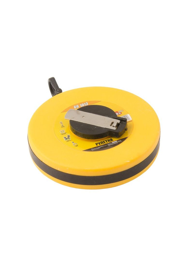 Рулетка 10 м*13 мм, полотно зі скловолокна GM (69-1013) Mastertool (322704686)