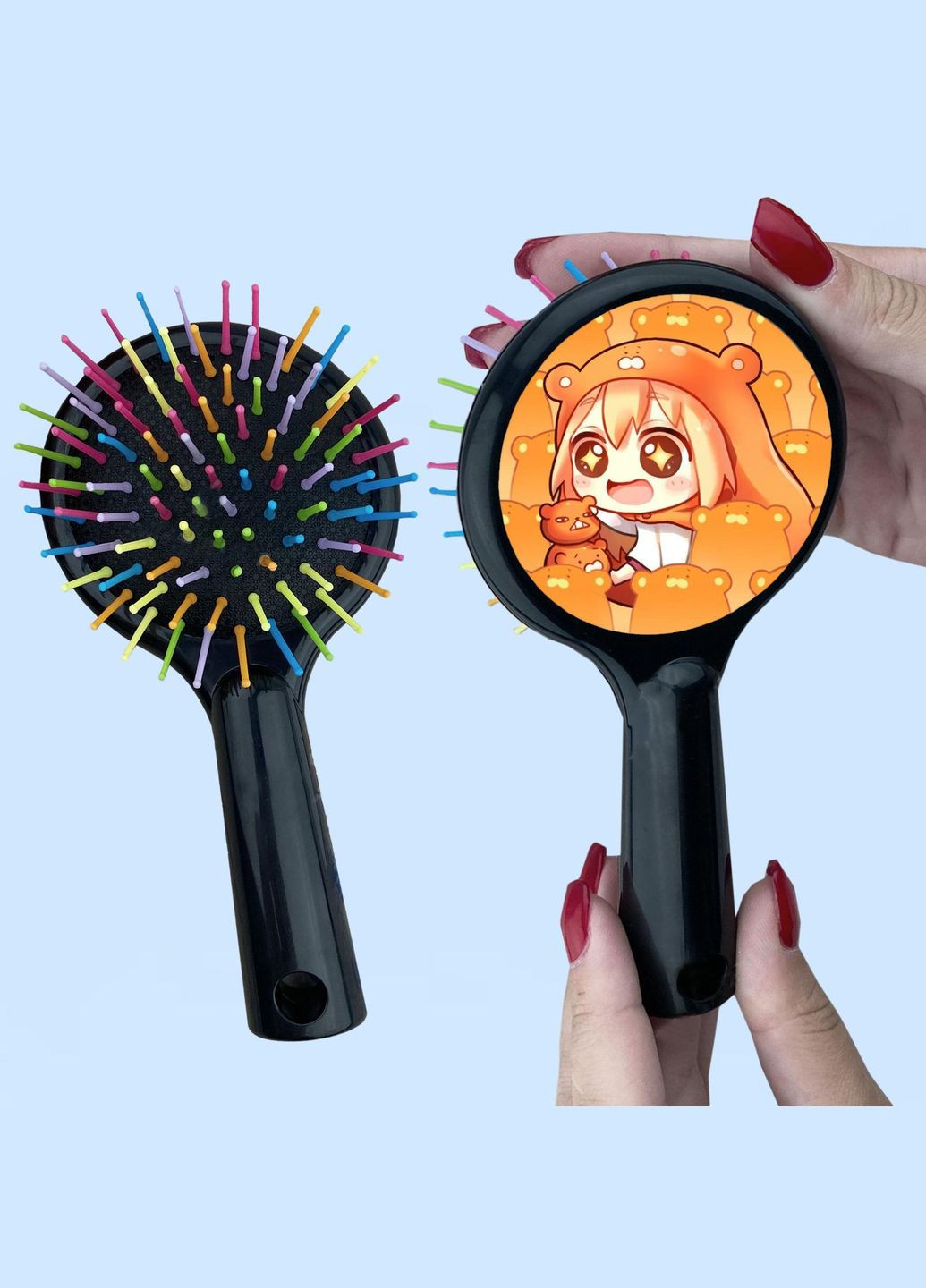 Расческа для волос Аниме Двухлетняя сестренка Умару #0009 черный No Brand (315044623)