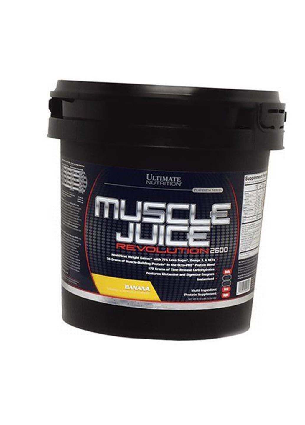 Гейнер для набора веса Muscle Juice Revolution 5000г Банан Ultimate Nutrition (292710991)
