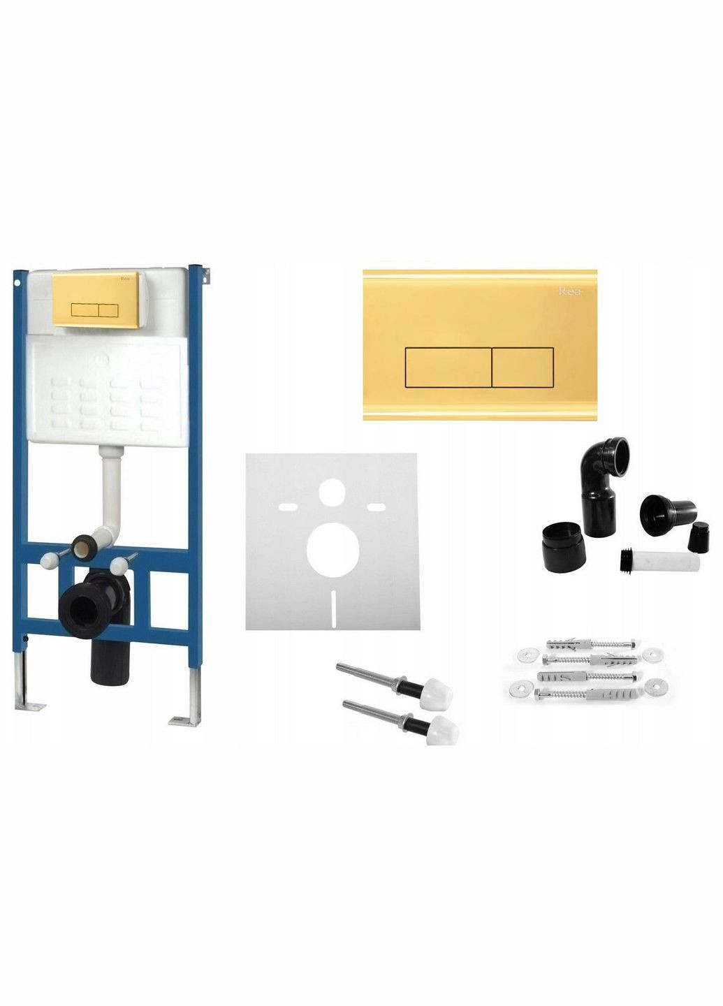 Кнопка смыва для инсталляции H LIGHT GOLD Rea (336935016)