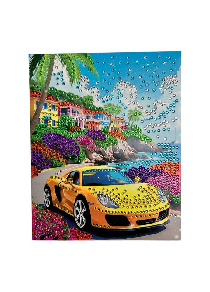 Набір для творчості Діамантова мозаїка "Діамантове шосе" НТ 26 14 Апельсин (369669544)