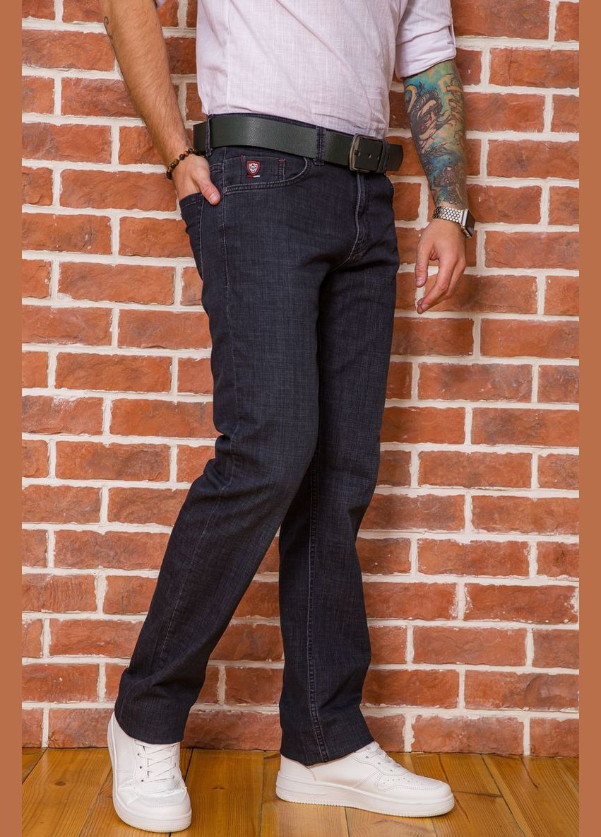 Графитовые демисезонные регюлар фит джинсы мужские прямого кроя Ager