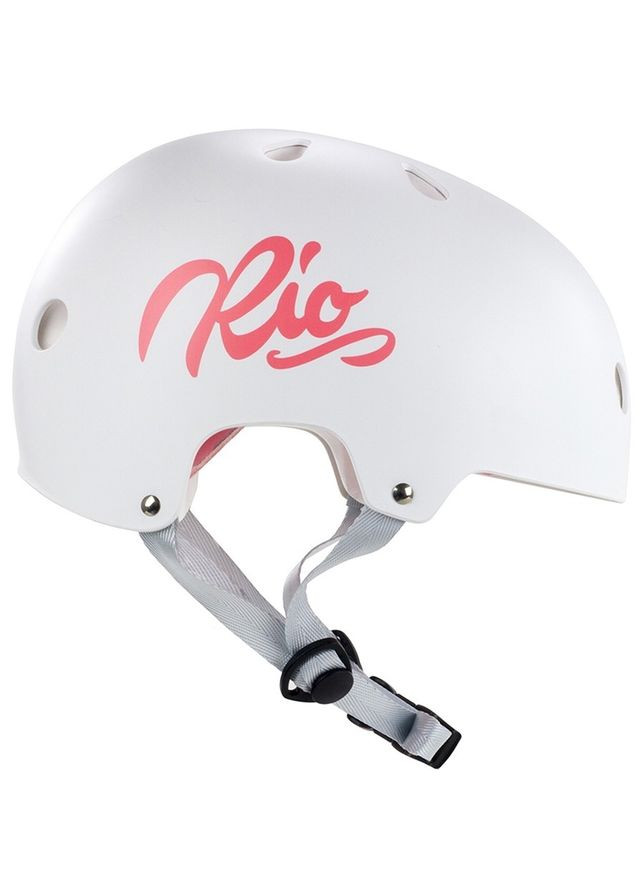 Шлем женский Script Белый-Розовый Rio Roller (278272628)
