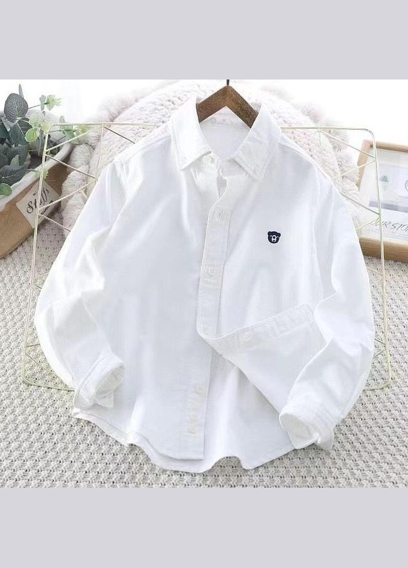 Сорочка на хлопчика NEW BETTY арт.7182/01 Білий No Brand (296287161)