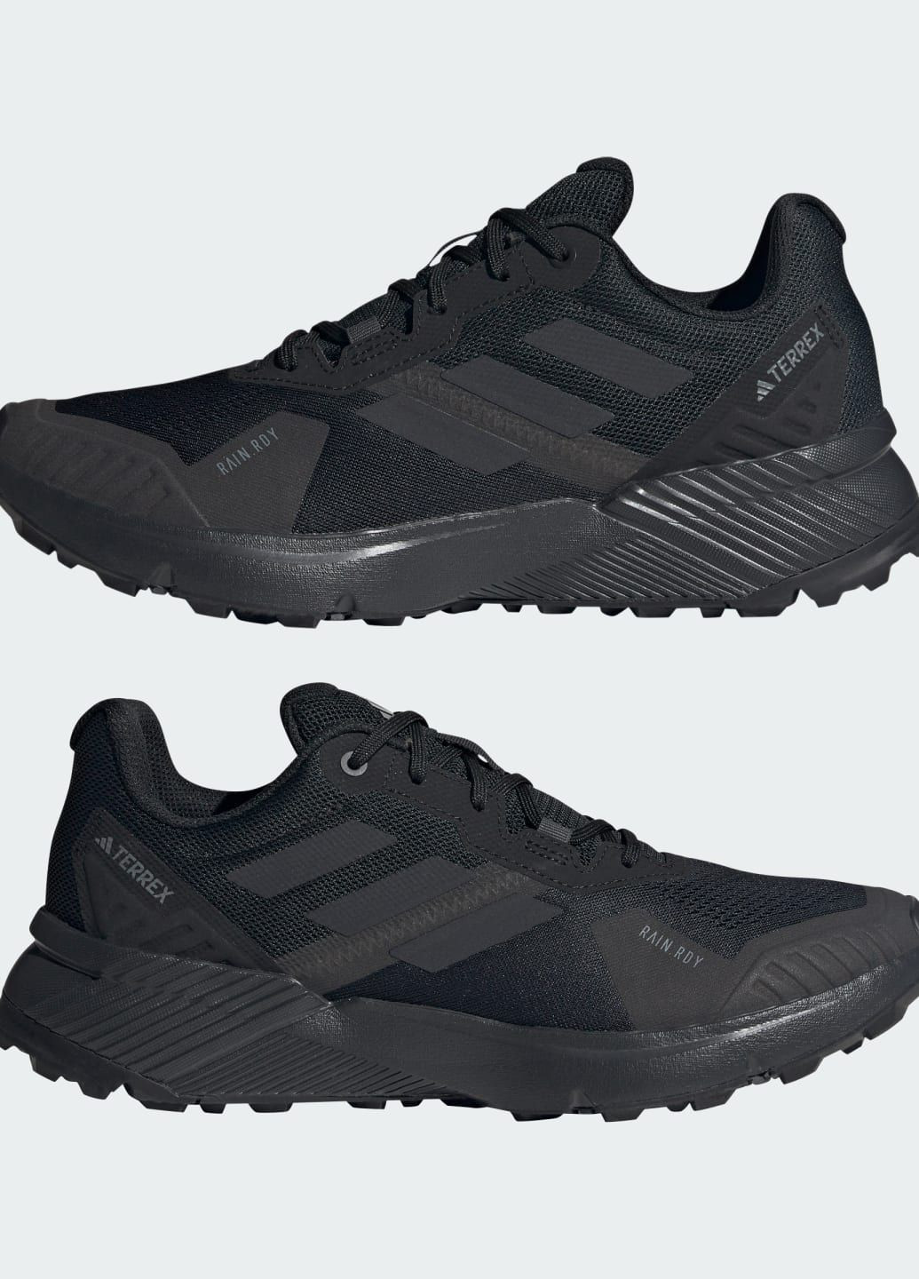 Чорні всесезон кросівки та кеди terrex soulstride r.rdy adidas