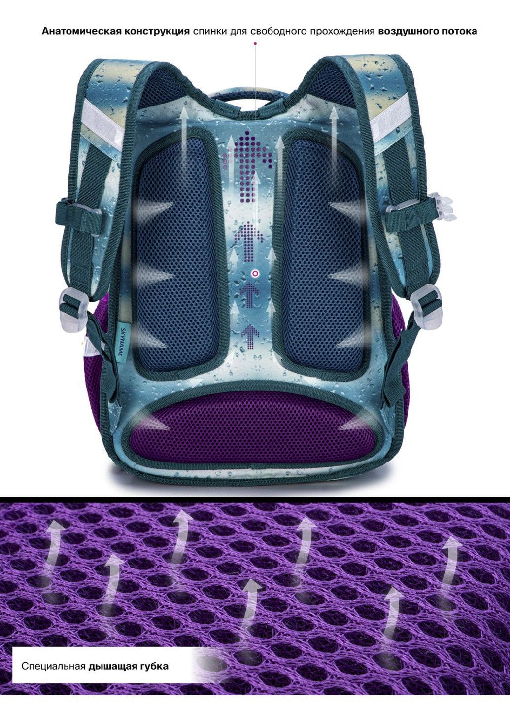 Шкільний рюкзак для дівчаток /SkyName R3-242 Winner (331181672)