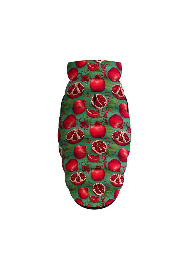 Курточка для собак Clothes малюнок "Гранати",, В 47-50 см, С 30-33 см WAUDOG (363199857)