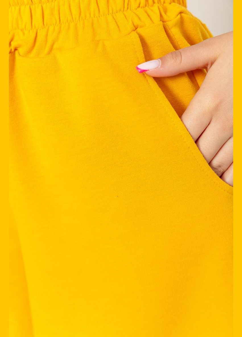 Шорти жіночі однотонні, колір помаранчевий, Ager (288750626)
