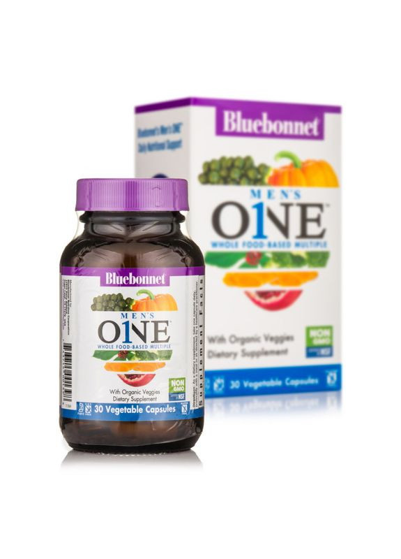 Витамины и минералы Men`s ONE, 30 вегакапсул Bluebonnet Nutrition (322209686)