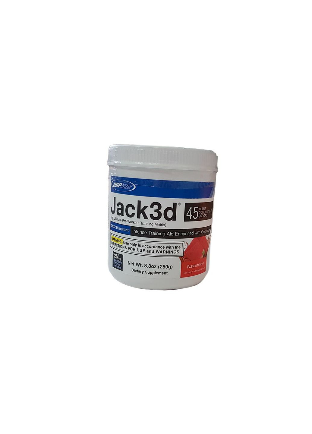 Предтренировочный комплекс, Jack3d, 250г Арбуз (11133001) Usp Labs (322724007)