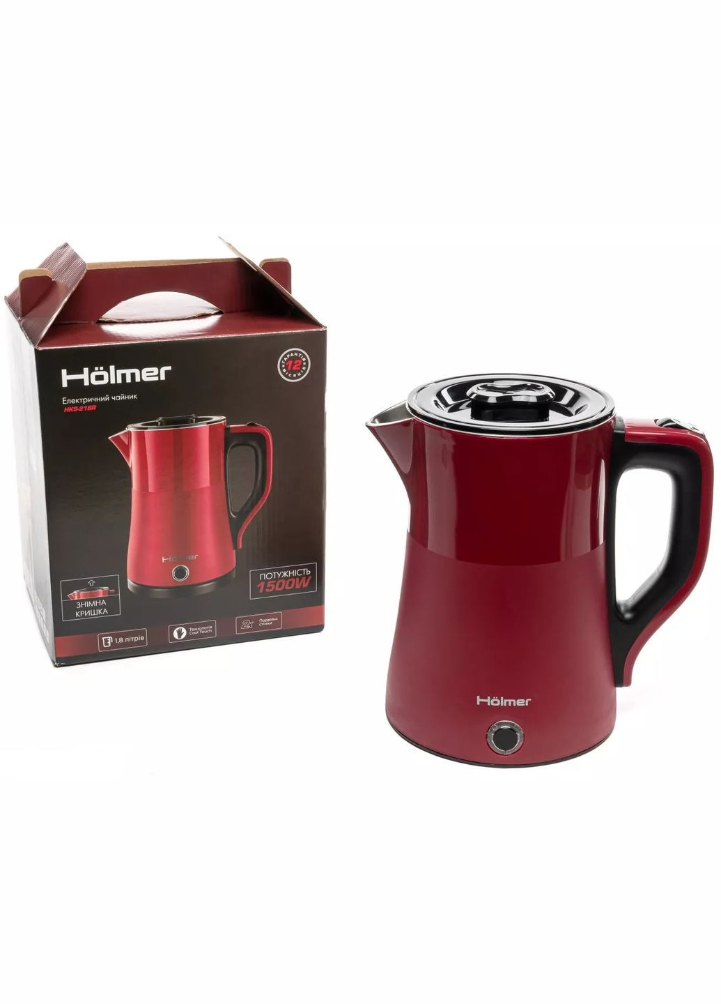 Электрочайник HKS-218R Holmer (336957380)