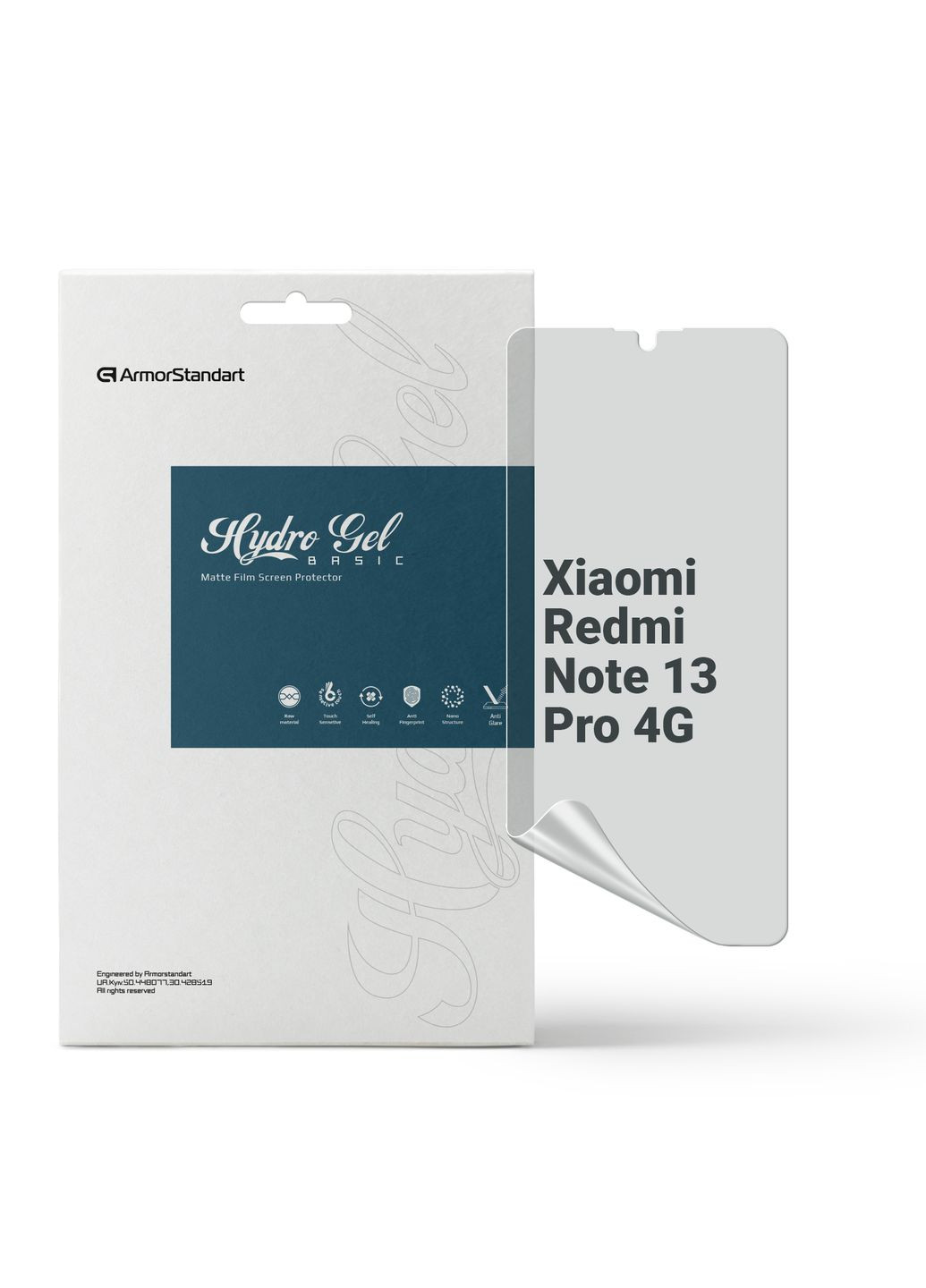 Гидрогелевая пленка Matte для Xiaomi Redmi Note 13 Pro 4G (ARM73389) ArmorStandart (280438904)