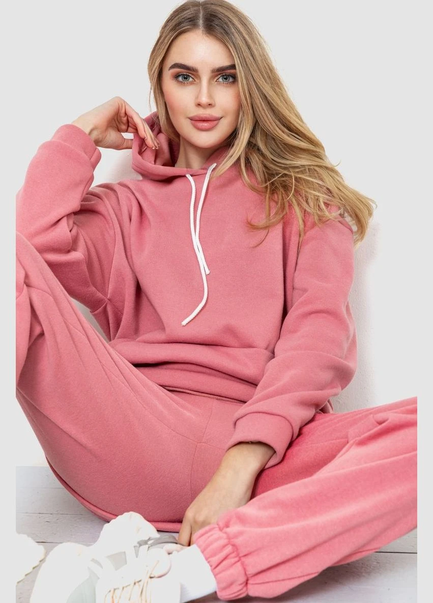 Спортивний костюм жіночий на флісі сірий розмір L (sku_214R104) Ager (316319359)