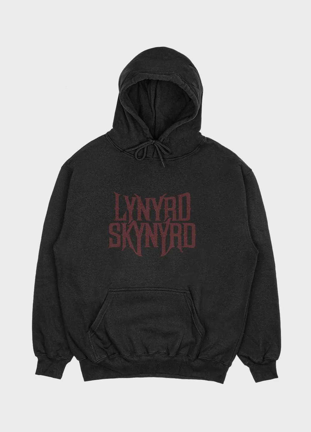 Жіноче худі з рок принтом "Lynyrd kynyrd" S (HD004-004-2-179-FB-BL-F) Modno (311539384)