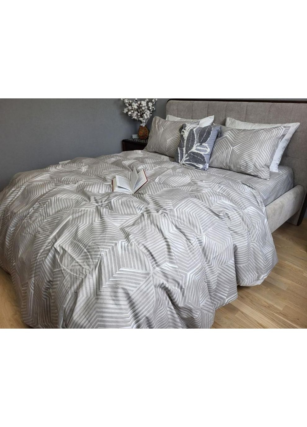 Постельное белье Лантан, бязь PREMIUM Полуторный размер, наволочки 50/70 No Brand (364220543)