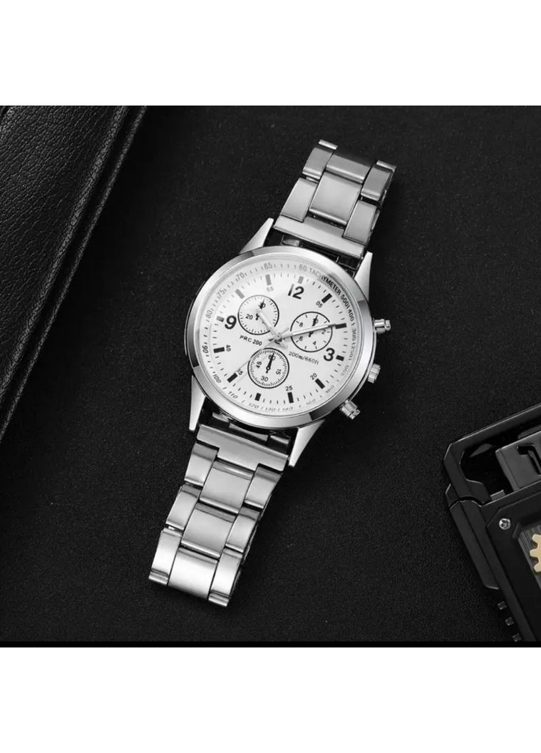 Мужские часы PRC 200 с металлическим ремешком, цвет серебристый No Brand (364506699)