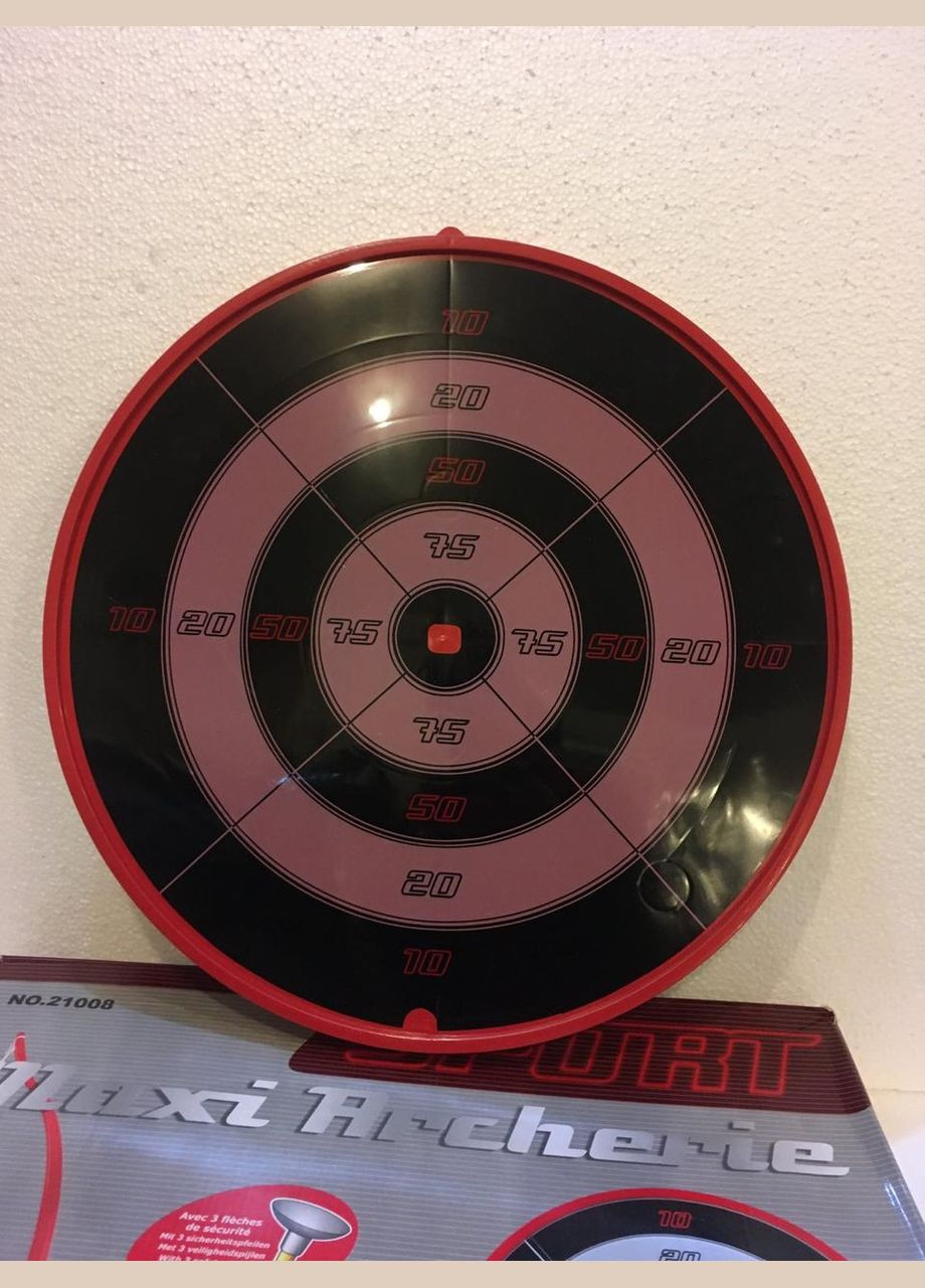 Тир ( лук,стріли, дротики, духова трубка, мішень на ніжках,в кор.55/6/68см) Арт.21008 No Brand (301648964)