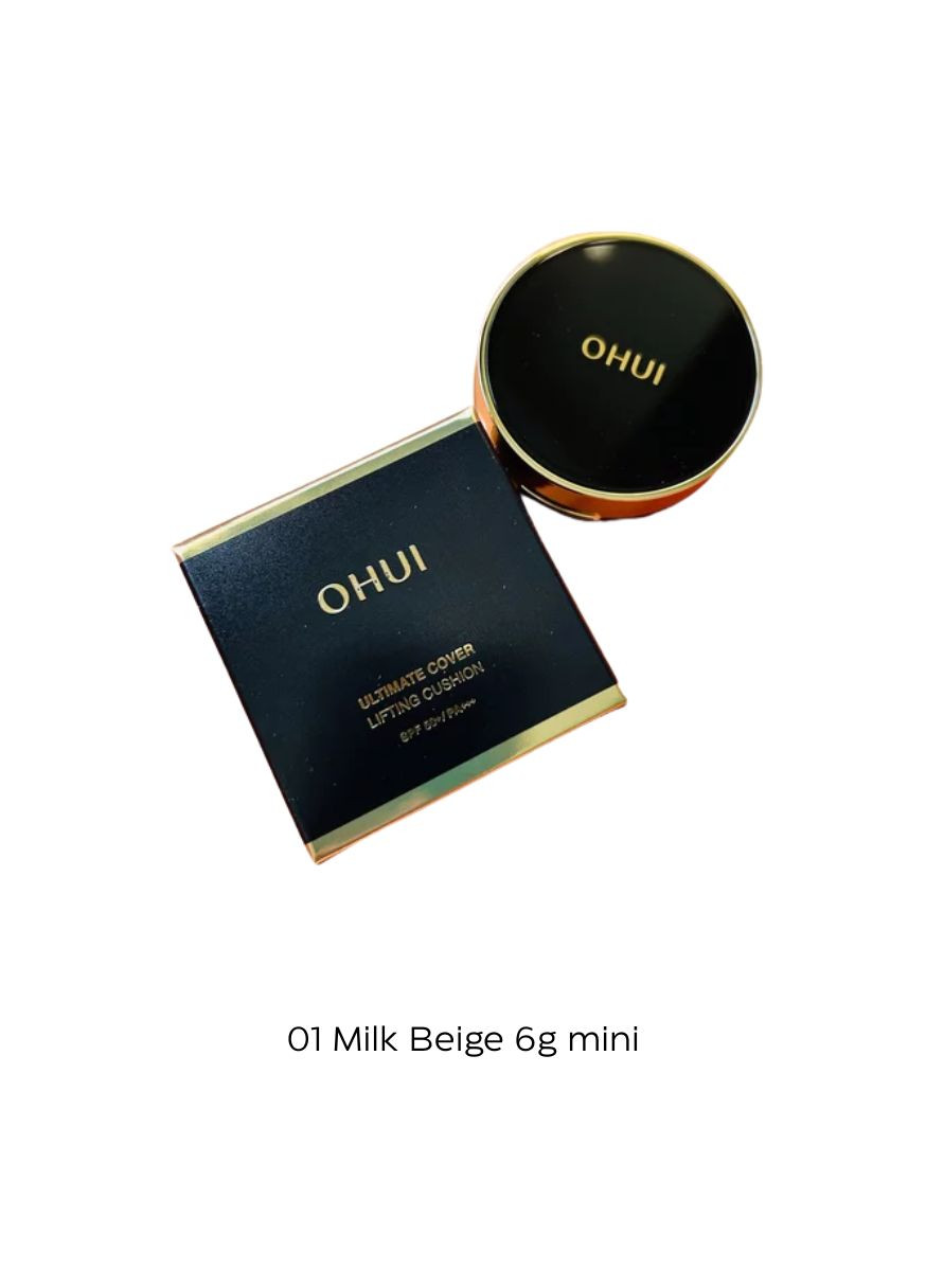 Люкс тональный кушон для лица Ultimate cover lifting cushion mini 01 Milk Beige 6g O HUI (326497390)