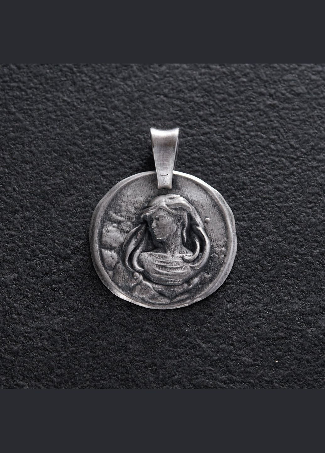 Срібний кулон Знак зодіаку Діва 133221діва Oniks (266704719)