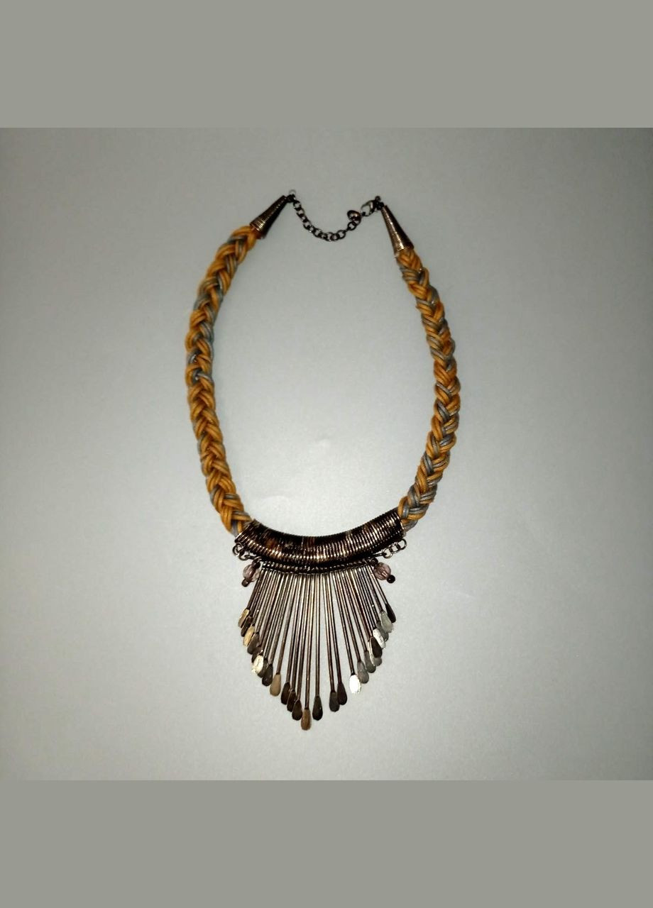 Ожерелье ручной работы в стиле бохо винтаж в подарочной коробке+подарок No Brand (342384685)