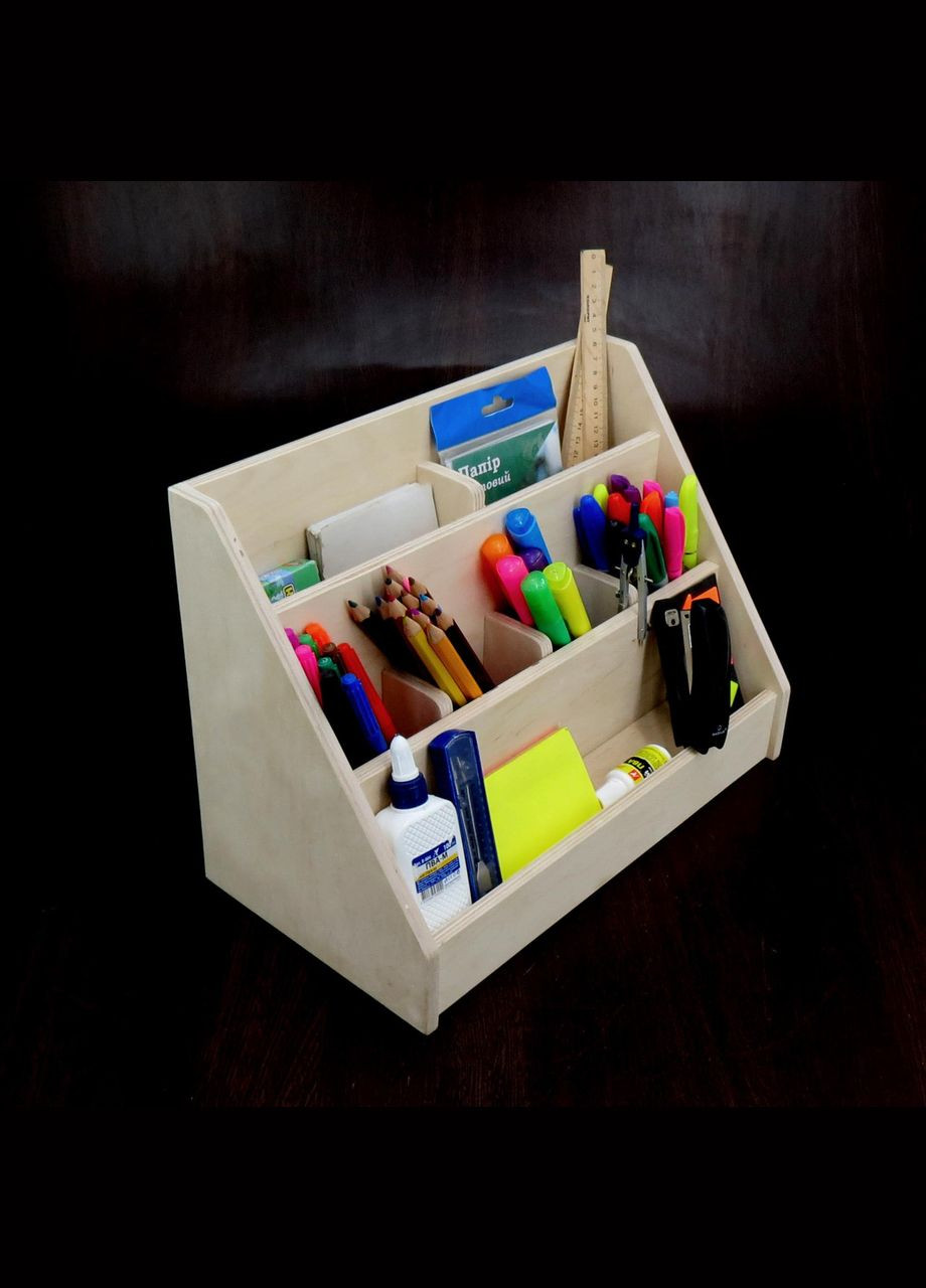 Органайзер настільний з дерева Донлаваж бланже (КНЦ-005701) No Brand (328224814)