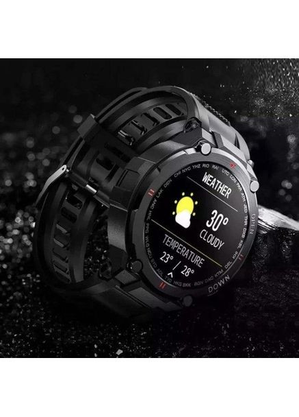 Чоловічий розумний смарт-годинник Smart Extreme Ultra Black K22 Lemfo (356112210)